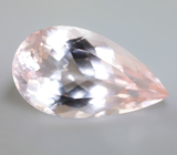 Крупный морганит высокой чистоты 11,66 карата 