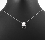 Серебряное колье с жемчугом