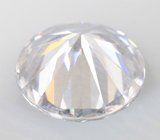 Бесцветный муассанит топовой огранки 0,77 карата 