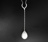 Серебряное колье с жемчугом