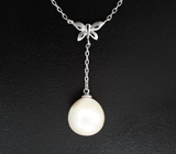 Серебряное колье с жемчугом