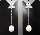 Серебряный комплект с жемчугом и перламутром Серебро 925