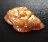 Резной солнечный камень 8,53 карата