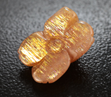 Резной солнечный камень 4,08 карата 