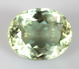 Желто-зеленый "неоновый" апатит 3,7 карата 