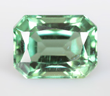 Изумрудно-зеленый "неоновый" апатит 2,56 карата 