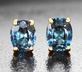 Комплект с редкими синими шпинелями высокой чистоты 1,62 карата