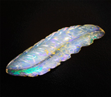 Крупный резной эфиопский опал 15,32 карата 