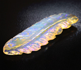 Крупный резной эфиопский опал 15,32 карата 