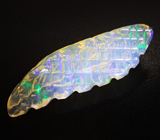 Крупный резной эфиопский опал 15,32 карата 