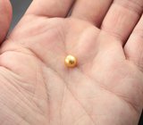 Золотистая морская жемчужина 3,6 карата! Натуральный цвет 
