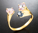 Кольцо cо шпинелями 2,33 карата Золото