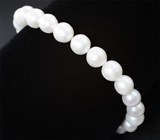 Золотой браслет с морским жемчугом 70,2 карата! Натуральный цвет