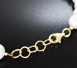 Золотой браслет с морским жемчугом 70,2 карата! Натуральный цвет