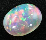 Кулон с кристаллическим эфиопским опалом 3,46 карата