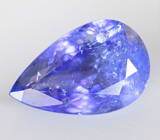 Яркий насыщенный танзанит 6,26 карата 