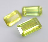 Набор из 3 сфенов 6,3 карата 