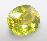 Желтовато-зеленый сфен 5,01 карата