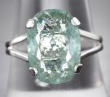 Кольцо с крупным параиба турмалином 5,77 карата