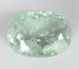 Кольцо с крупным параиба турмалином 5,77 карата