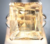 Кольцо с крупным диаспором со сменой цвета 14,04 карата