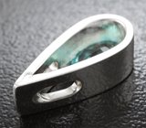 Кулон с «неоновым» апатитом 0,98 карата