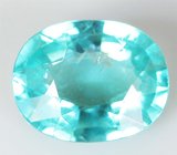 Кулон с «неоновым» апатитом 0,98 карата