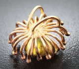 Кулон с желто-зеленым сфеном 5,71 карата