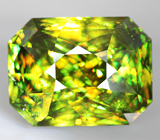 Желтовато-зеленый сфен 20,7 карата 