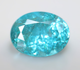 Неоново-голубой апатит 2,23 карата 