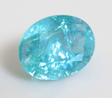 Неоново-голубой апатит 2,23 карата 