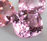 Набор из 3 пурпурных шпинелей 4,96 карата 