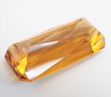 Топовый цвет! Чистейший крупный цитрин лазерной огранки 21,44 карата