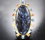Комплект с петерситами 106,95 карата, шпинелями и сапфирами
