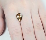 Чистейший крупный желтый циркон 5,58 карата 