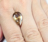 Редкий цвет! Крупный желтый турмалин 7,01 карата 