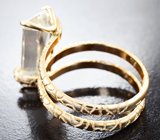 Кольцо с чистейшим крупным данбуритом 5,54 карата