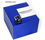 Стильное кольцо «Morellato» с черным ониксом Не указан