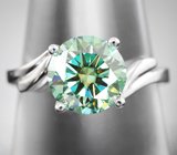 Комплект с муассанитами 4,64 карата