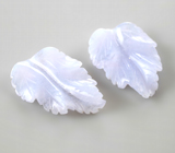 Пара резного халцедона 10,26 карата 