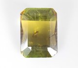 Желто-зеленый турмалин 3,28 карата 