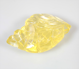 Крупный! Чистейший резной цитрин 62,32 карата 