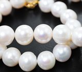 Колье с крупным кремово-белым морским жемчугом 400,6 карата