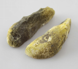 Эффектная крупная пара друз агата 33,42 карата