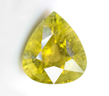 Желтовато-зеленый турмалин 5,88 карата 
