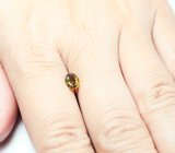 Желтый турмалин 0,68 карата 