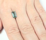 "Неоновый" турмалин цвета морской волны 1,91 карата