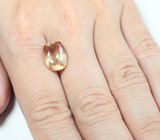 Крупный андезин высокой чистоты 5,38 карата 