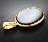 Золотой кулон «Овен» с агатовой камеей 7,15 карата