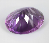Чистейший уругвайский аметист лазерной огранки 27,14 карата 